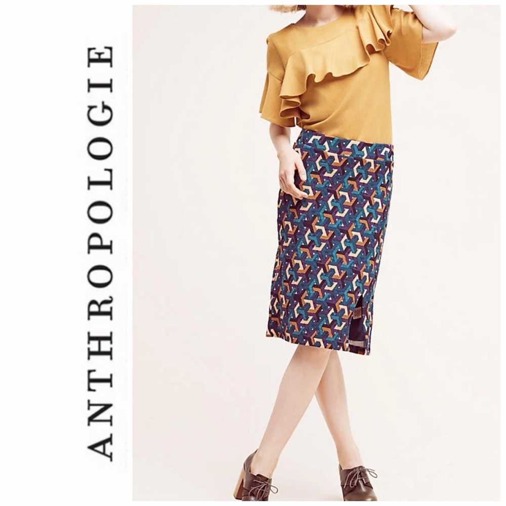 EUC Anthropologie’s Maeve Pencil Skirt